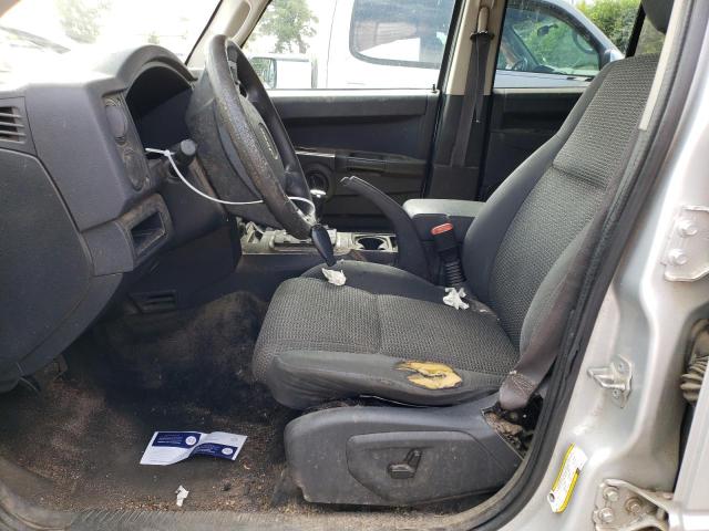 1J8HG48K98C175572 - 2008 JEEP COMMANDER SPORT Արծաթագույն լուսանկար 7