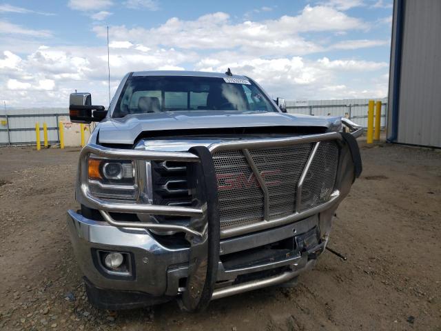 1GT423C88FF536196 - 2015 GMC SIERRA K3500 SLT SILVER photo 5