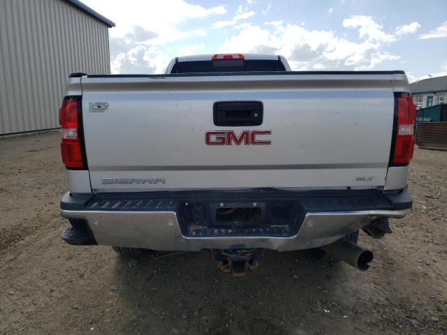 1GT423C88FF536196 - 2015 GMC SIERRA K3500 SLT SILVER photo 6