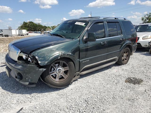 5LMEU68H83ZJ36313 - 2003 LINCOLN AVIATOR მწვანე ფოტო 1
