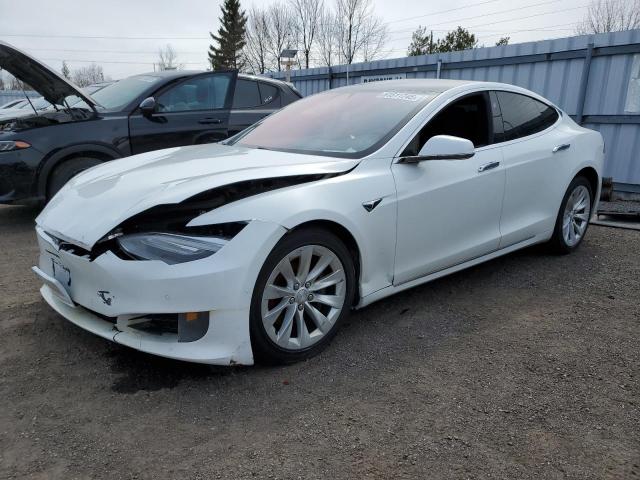 5YJSA1E24HF186757 - 2017 TESLA MODEL S თეთრი ფოტო 1