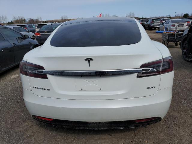 5YJSA1E24HF186757 - 2017 TESLA MODEL S თეთრი ფოტო 6