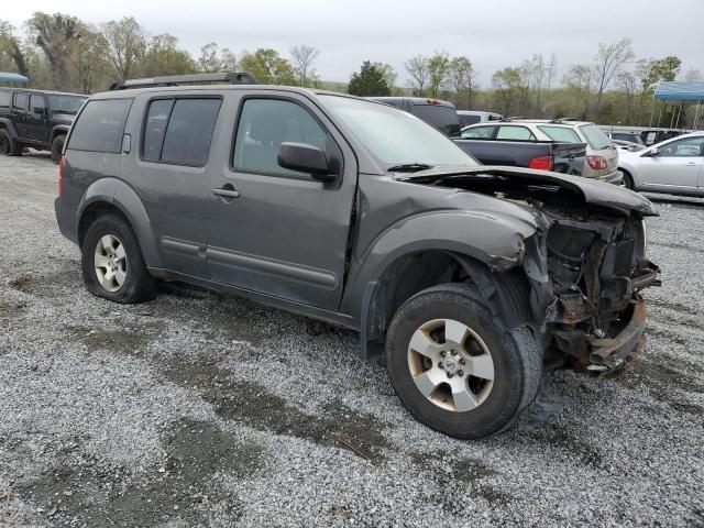 5N1AR18W97C647445 - 2007 NISSAN PATHFINDER LE Մոխրագույն լուսանկար 4