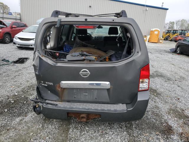 5N1AR18W97C647445 - 2007 NISSAN PATHFINDER LE Մոխրագույն լուսանկար 6