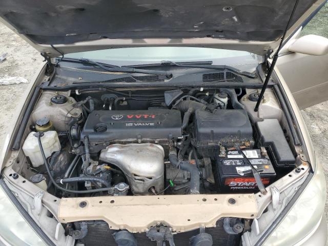 4T1BE32K44U802510 - 2004 TOYOTA CAMRY LE TAN photo 11