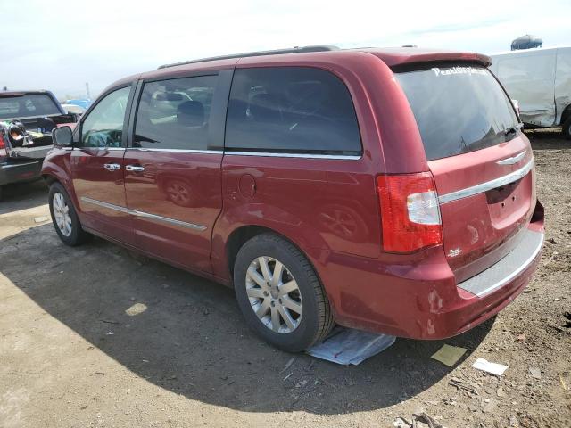 2C4RC1CGXCR393206 - 2012 CHRYSLER TOWN & COU TOURING L RED photo 2