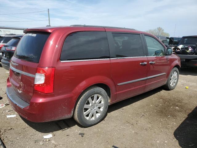 2C4RC1CGXCR393206 - 2012 CHRYSLER TOWN & COU TOURING L RED photo 3