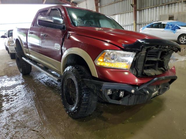 1C6RR7WT5ES174088 - 2014 RAM 1500 LONGHORN BURGUNDY photo 4