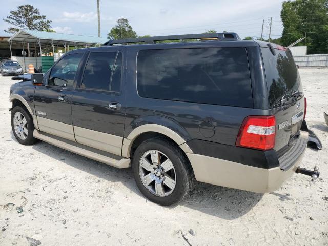 1FMFK175X7LA85431 - 2007 FORD EXPEDITION EL EDDIE BAUER GRAY photo 2