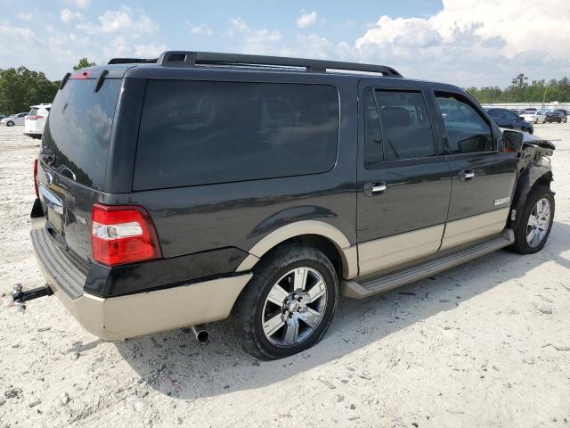 1FMFK175X7LA85431 - 2007 FORD EXPEDITION EL EDDIE BAUER GRAY photo 3