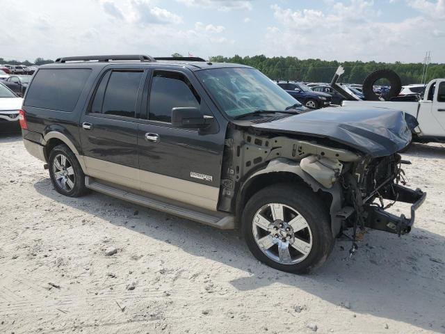 1FMFK175X7LA85431 - 2007 FORD EXPEDITION EL EDDIE BAUER GRAY photo 4