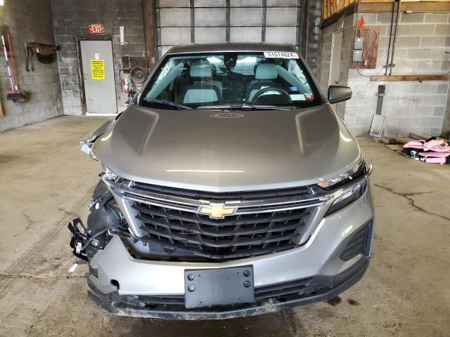 3GNAXHEGXPL257613 - 2023 CHEVROLET EQUINOX LS GRAY photo 5