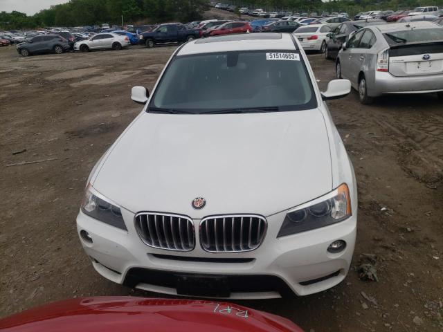 5UXWX9C5XD0A17168 - 2013 BMW X3 XDRIVE28I WHITE photo 5