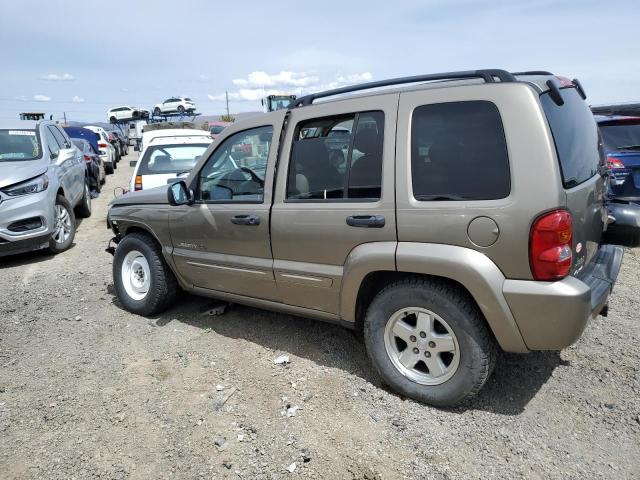 1J8GL58K83W659611 - 2003 JEEP LIBERTY LIMITED GOLD photo 2