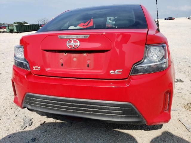 JTKJF5C75E3073095 - 2014 TOYOTA SCION TC 红色 照片 6