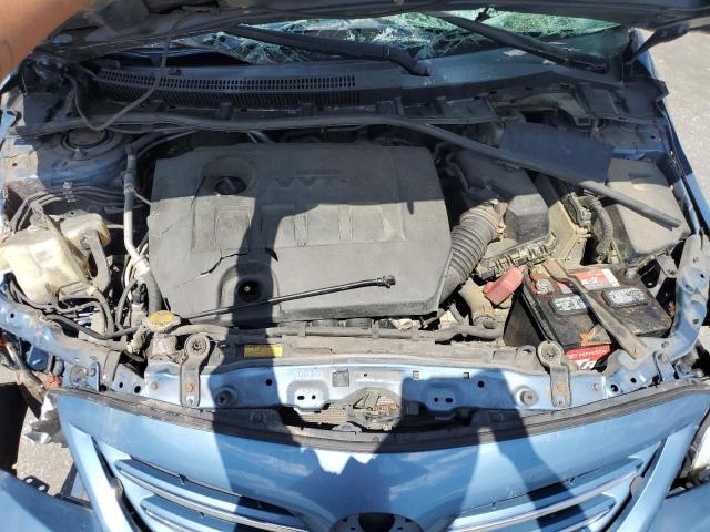 5YFBU4EE8DP151172 - 2013 TOYOTA COROLLA BASE BLUE photo 11