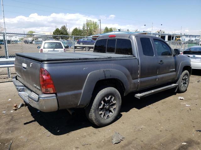 5TEUU42N76Z219634 - 2006 TOYOTA TACOMA ACCESS CAB ნაცრისფერი ფოტო 3