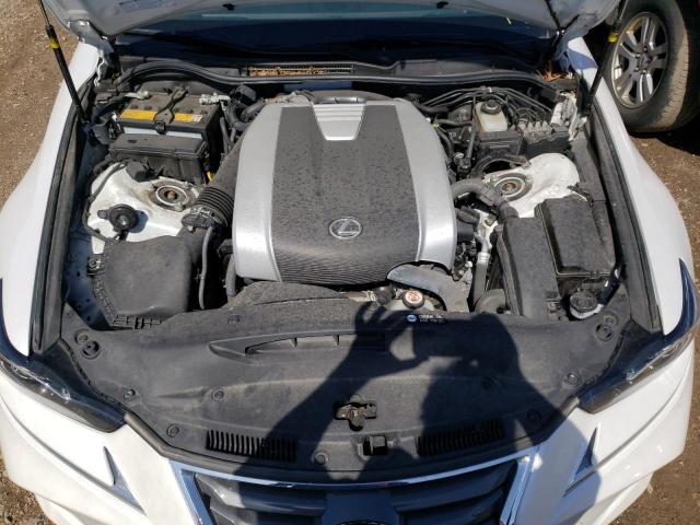 JTHC81D2XK5034233 - 2019 LEXUS IS 300 WHITE photo 11