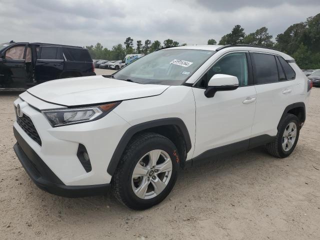 2T3W1RFVXMC094888 - 2021 TOYOTA RAV4 XLE WHITE photo 1