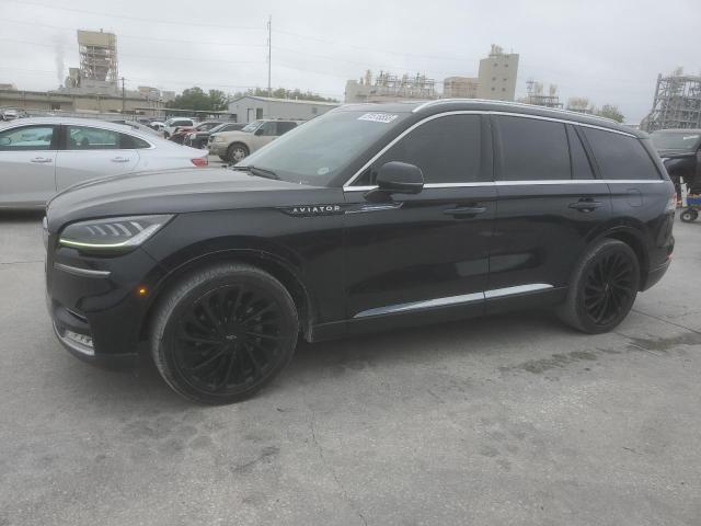 5LM5J7WCXMGL17366 - 2021 LINCOLN AVIATOR RESERVE BLACK photo 1