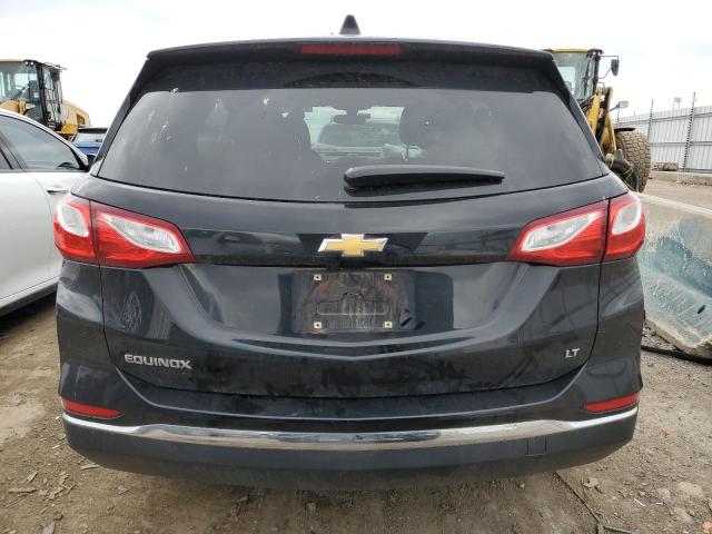 2GNAXJEV1J6304495 - 2018 CHEVROLET EQUINOX LT BLACK photo 6