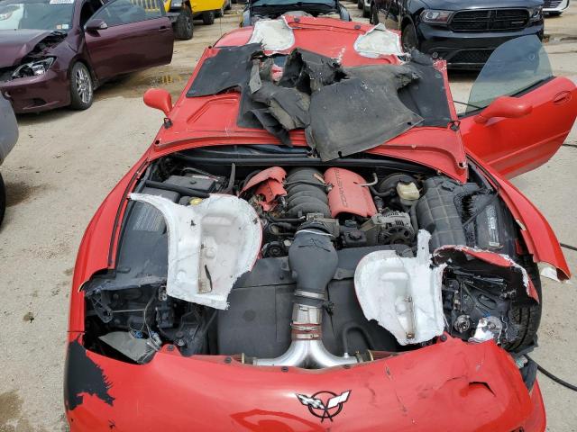 1G1YY12S515117683 - 2001 CHEVROLET CORVETTE Z06 RED photo 11