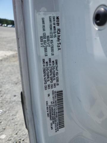 ZFBERFBT8F6A69407 - 2015 RAM PROMASTER SLT Білий фото 14