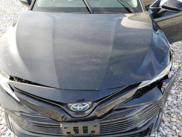 4T1B31HK1JU503263 - 2018 TOYOTA CAMRY LE BLACK photo 11