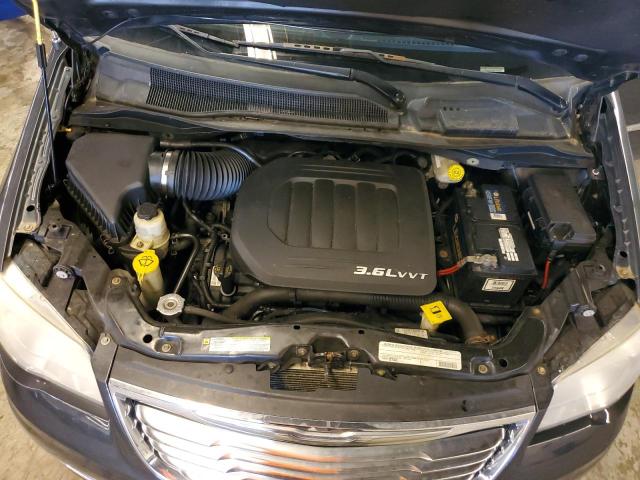 2A4RR8DG3BR759053 - 2011 CHRYSLER TOWN & COU TOURING L GRAY photo 12