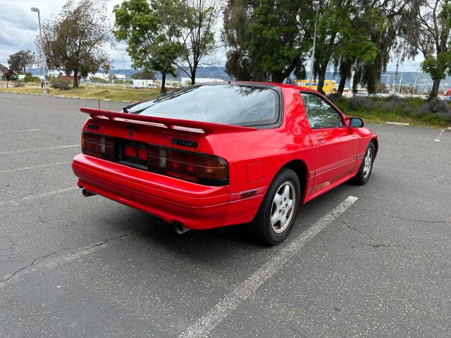 JM1FC3315M0906402 - 1991 MAZDA RX7 RED photo 4