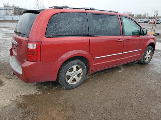 2D8HN44H28R629788 - 2008 DODGE GRAND CARA SE RED photo 3