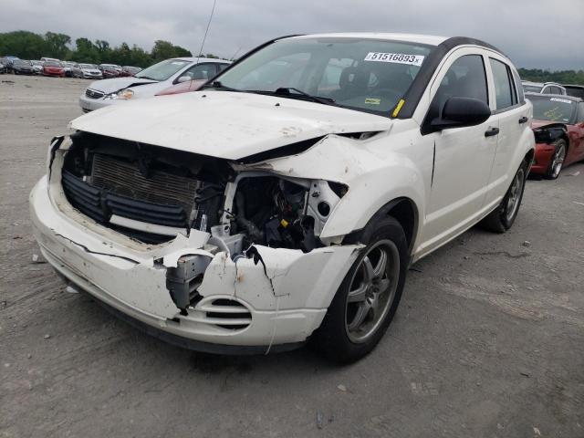 1B3HB28B58D574565 - 2008 DODGE CALIBER WHITE photo 1