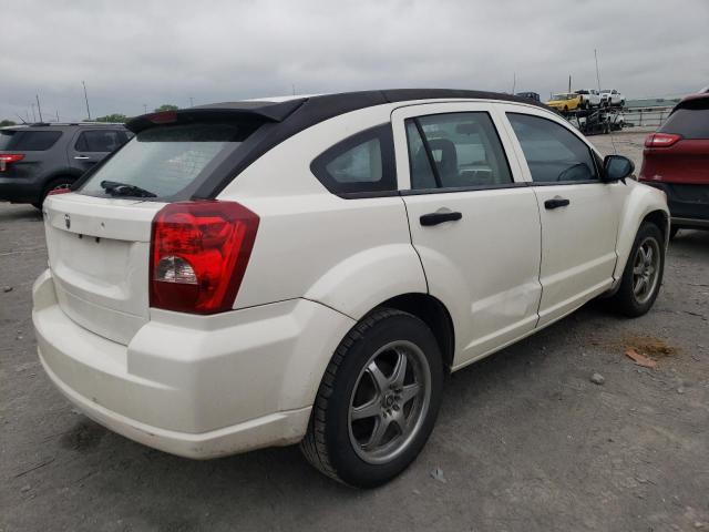 1B3HB28B58D574565 - 2008 DODGE CALIBER WHITE photo 3