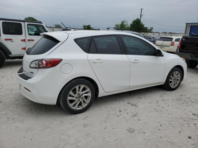 JM1BL1L73D1720066 - 2013 MAZDA 3 I WHITE photo 3