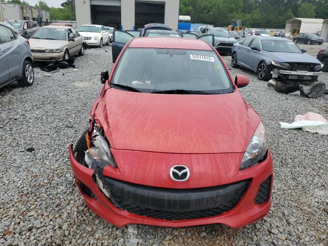 JM1BL1VPXD1809906 - 2013 MAZDA 3 I RED photo 5