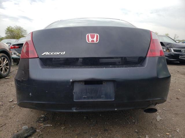 1HGCS12778A001841 - 2008 HONDA ACCORD EX BLACK photo 6