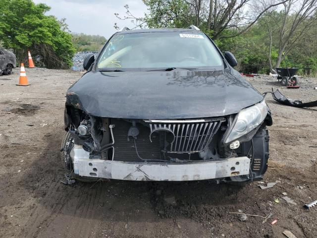 2T2BK1BA9BC117336 - 2011 LEXUS RX 350 BLACK photo 5