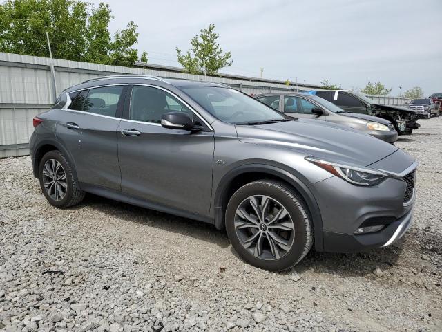 SJKCH5CR9HA023888 - 2017 INFINITI QX30 BASE GRAY photo 4