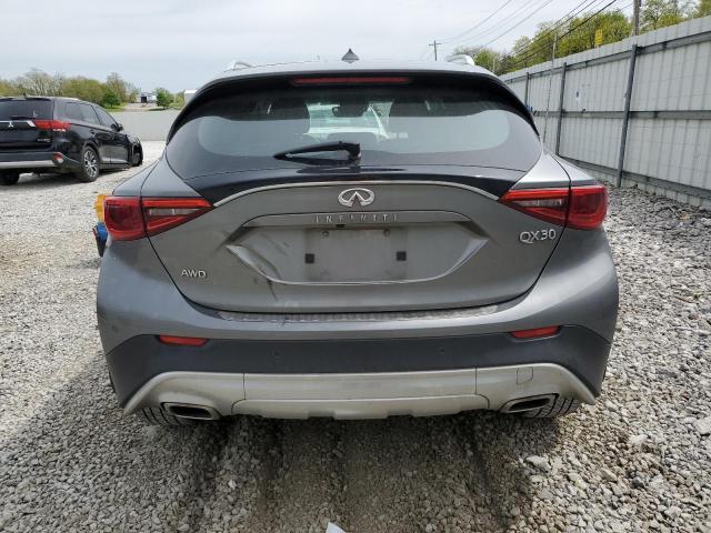 SJKCH5CR9HA023888 - 2017 INFINITI QX30 BASE GRAY photo 6