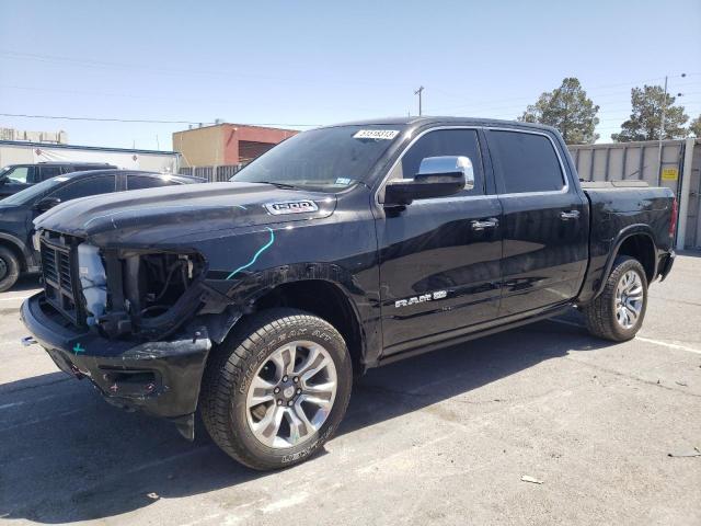 1C6SRFKM5NN172091 - 2022 RAM 1500 LONGHORN BLACK photo 1