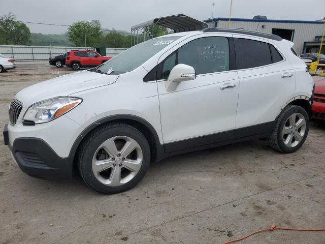 KL4CJASB2GB687490 - 2016 BUICK ENCORE WHITE photo 1