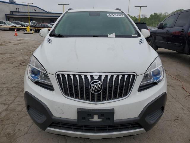 KL4CJASB2GB687490 - 2016 BUICK ENCORE WHITE photo 5