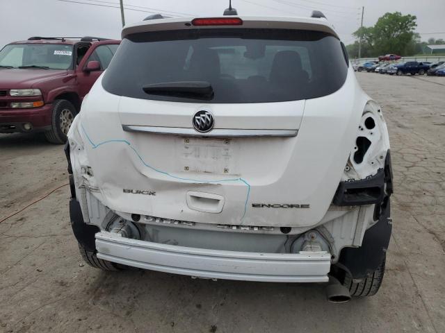 KL4CJASB2GB687490 - 2016 BUICK ENCORE WHITE photo 6