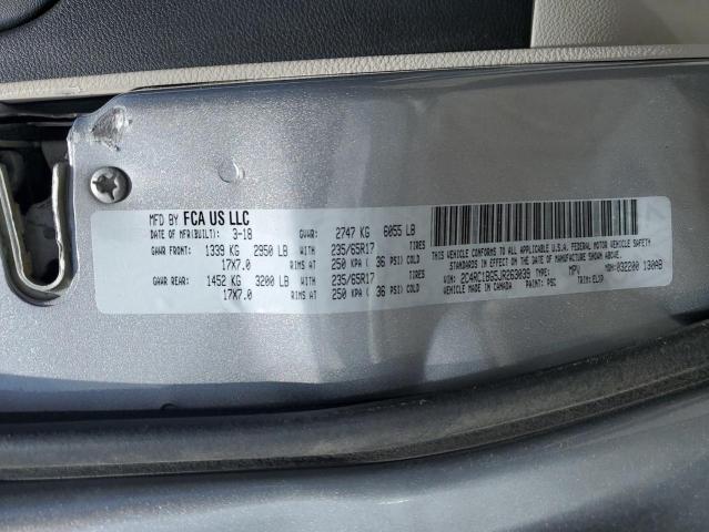 2C4RC1BG5JR263039 - 2018 CHRYSLER PACIFICA TOURING L 银色 照片 13