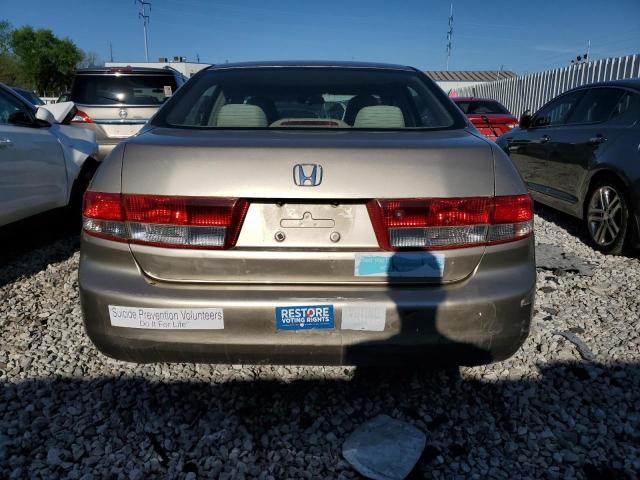 1HGCM56313A017003 - 2003 HONDA ACCORD LX TAN photo 6