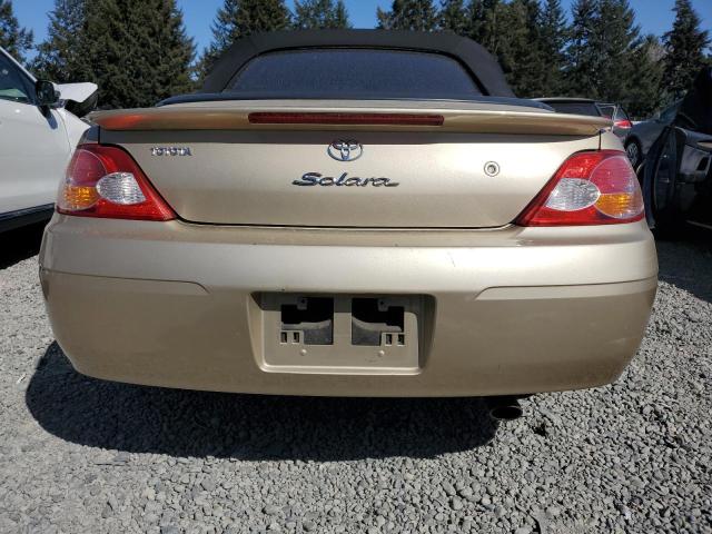 2T1FF28P52C571238 - 2002 TOYOTA CAMRY SOLA SE GOLD photo 6