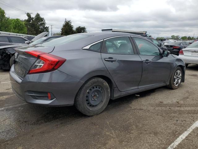 2HGFC2F57HH558999 - 2017 HONDA CIVIC LX GRAY photo 3