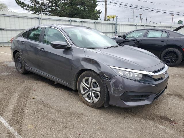 2HGFC2F57HH558999 - 2017 HONDA CIVIC LX GRAY photo 4