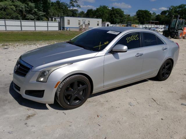 1G6AA5RX4D0130175 - 2013 CADILLAC ATS SILVER photo 1