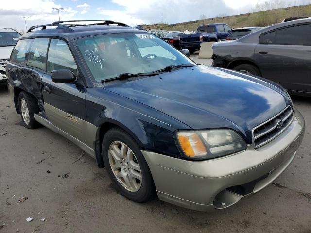 4S3BH675127625572 - 2002 SUBARU LEGACY OUTBACK AWP 蓝色 照片 4